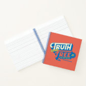 テッドなげなわ |真実があなたを自由にする ノートブック (内部)