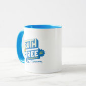 テッドなげなわ |真実があなたを自由にする マグカップ (正面左)