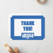 テッドなげなわ |私信じは信じで ノートカード (正面/裏面インサイチュ)