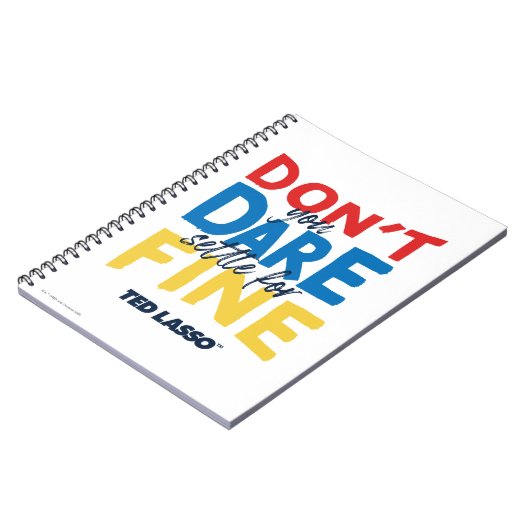 テッドなげなわ |覚悟を決めな素晴らしい ノートブック (左側)