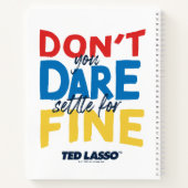 テッドなげなわ |覚悟を決めな素晴らしい ノートブック (裏面)