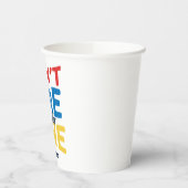 テッドなげなわ |覚悟を決めな素晴らしい 紙コップ (左)