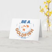 テッドなげなわ |金魚になる カード (黄色い花)