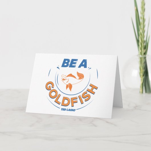 テッドなげなわ |金魚になる カード (正面)