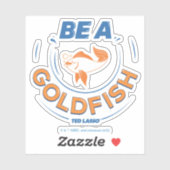 テッドなげなわ |金魚になる シール (シート)