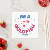 テッドなげなわ |金魚になる スタンダードカクテルナプキン (インサイチュ)