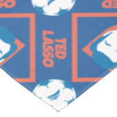 テッドなげなわ |顔とボールのひし形 テーブルクロス (アングル)