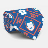 テッドなげなわ |顔とボールのひし形 ネクタイ (ロール)