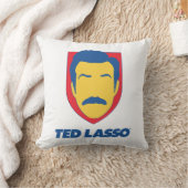 テッドなげなわ |顔アイコン クッション (ブランケット)