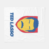 テッドなげなわ |顔アイコン フリースブランケット (正面(横))