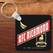 テッドなげなわ | AFCリッチモンドのアスレティックバナー キーホルダー (正面)