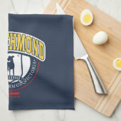 テッドなげなわ | AFCリッチモンド陸上サークルバッジ キッチンタオル (四つ折り)