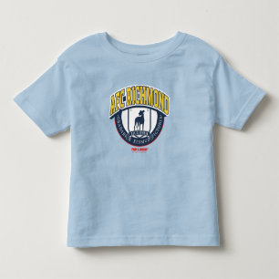 テッドなげなわ AFCリッチモンド陸上サークルバッジ トドラーTシャツ