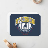 テッドなげなわ | AFCリッチモンド陸上サークルバッジ ノートカード (正面/裏面インサイチュ)