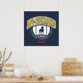 テッドなげなわ | AFCリッチモンド陸上サークルバッジ ポスター (キッチン)