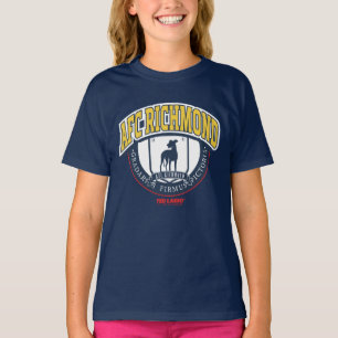 テッドなげなわ AFCリッチモンド陸上サークルバッジ Tシャツ