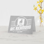 テッドなげなわ | AFCリッチモンド陸上競技ストライプグラフィック カード (黄色い花)