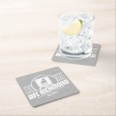 テッドなげなわ | AFCリッチモンド陸上競技ストライプグラフィック スクエアペーパーコースター (インサイチュ)