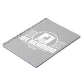 テッドなげなわ | AFCリッチモンド陸上競技ストライプグラフィック ノートブック (左側)