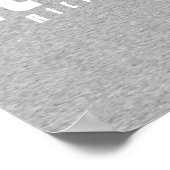 テッドなげなわ | AFCリッチモンド陸上競技ストライプグラフィック ポスター (角)