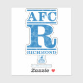 テッドなげなわ | AFC R Richmond文字ロゴ シール (シート)