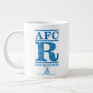 テッドなげなわ AFC R Richmond文字ロゴ ジャンボコーヒーマグカップ