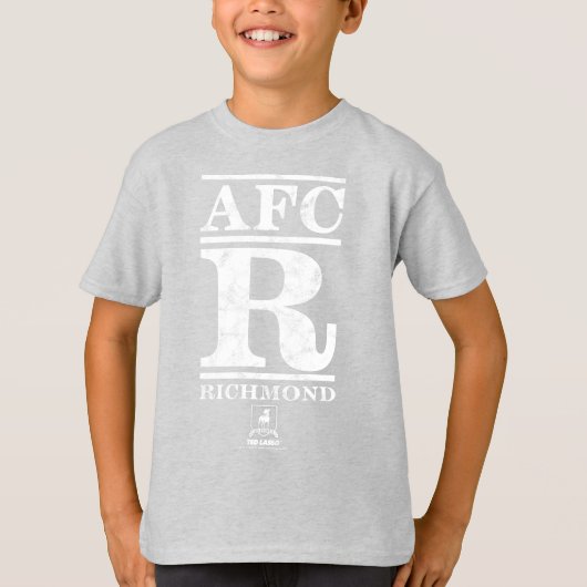 テッドなげなわ | AFC R Richmond文字ロゴ Tシャツ (正面)