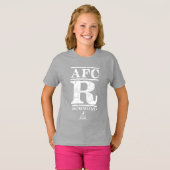 テッドなげなわ | AFC R Richmond文字ロゴ Tシャツ (正面フル)
