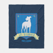 テッドなげなわ | AFC Richmondチームロゴ フリースブランケット (正面)