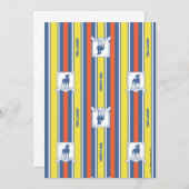 テッドなげなわ | AFC Richmondロゴストライプパターン ノートカード (正面/裏面)