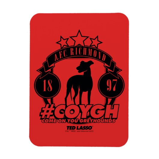 テッドなげなわ | AFC Richmond #COYGH マグネット (縦)