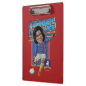 テッドなげなわ Dani Rojas Bobblerhad クリップボード (左)