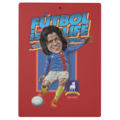 テッドなげなわ Dani Rojas Bobblerhad クリップボード (裏面)