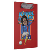 テッドなげなわ Dani Rojas Bobblerhad クリップボード (右)