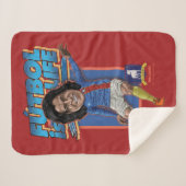 テッドなげなわ Dani Rojas Bobblerhad シェルパブランケット (正面(横))