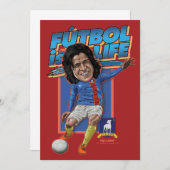 テッドなげなわ Dani Rojas Bobblerhad ノートカード (正面/裏面)