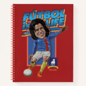 テッドなげなわ Dani Rojas Bobblerhad ノートブック (正面)