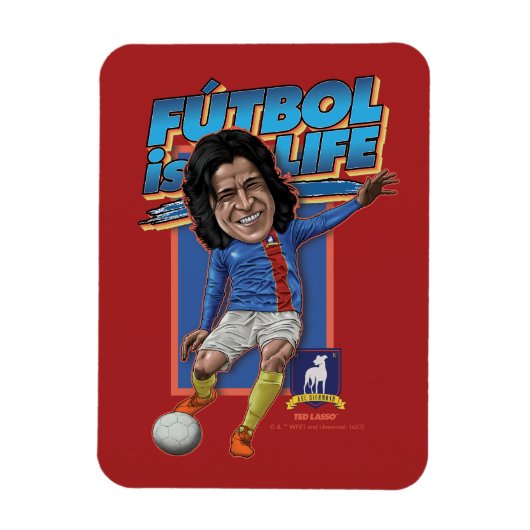 テッドなげなわ Dani Rojas Bobblerhad マグネット (縦)