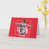 テッドなげなわ Dani Rojas Futbol is Life カード (黄色い花)