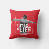 テッドなげなわ Dani Rojas Futbol is Life クッション (裏面)