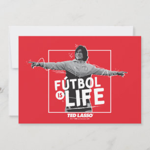 テッドなげなわ Dani Rojas Futbol is Life ノートカード