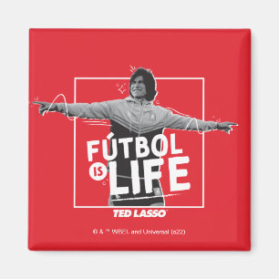 テッドなげなわ Dani Rojas Futbol is Life マグネット