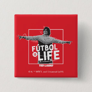 テッドなげなわ Dani Rojas Futbol is Life 缶バッジ