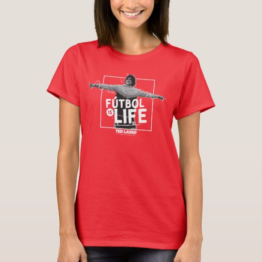 テッドなげなわ Dani Rojas Futbol is Life Tシャツ (正面)