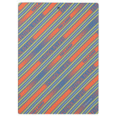 テッドなげなわ | Futbolはライフストライプパターン クリップボード (裏面)