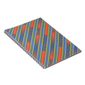 テッドなげなわ | Futbolはライフストライプパターン ノートブック (右側)