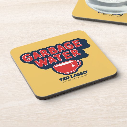 テッドなげなわ | Garbage Water Tea Graphic コースター (左側)
