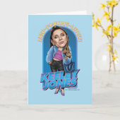 テッドなげなわ | Keeley Jones Bobblehead カード (黄色い花)