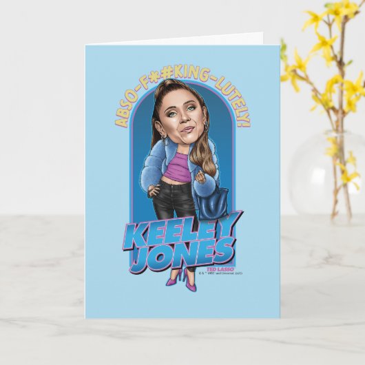 テッドなげなわ | Keeley Jones Bobblehead カード (黄色い花)