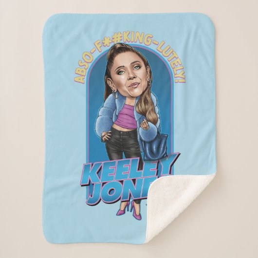 テッドなげなわ | Keeley Jones Bobblehead シェルパブランケット (正面)